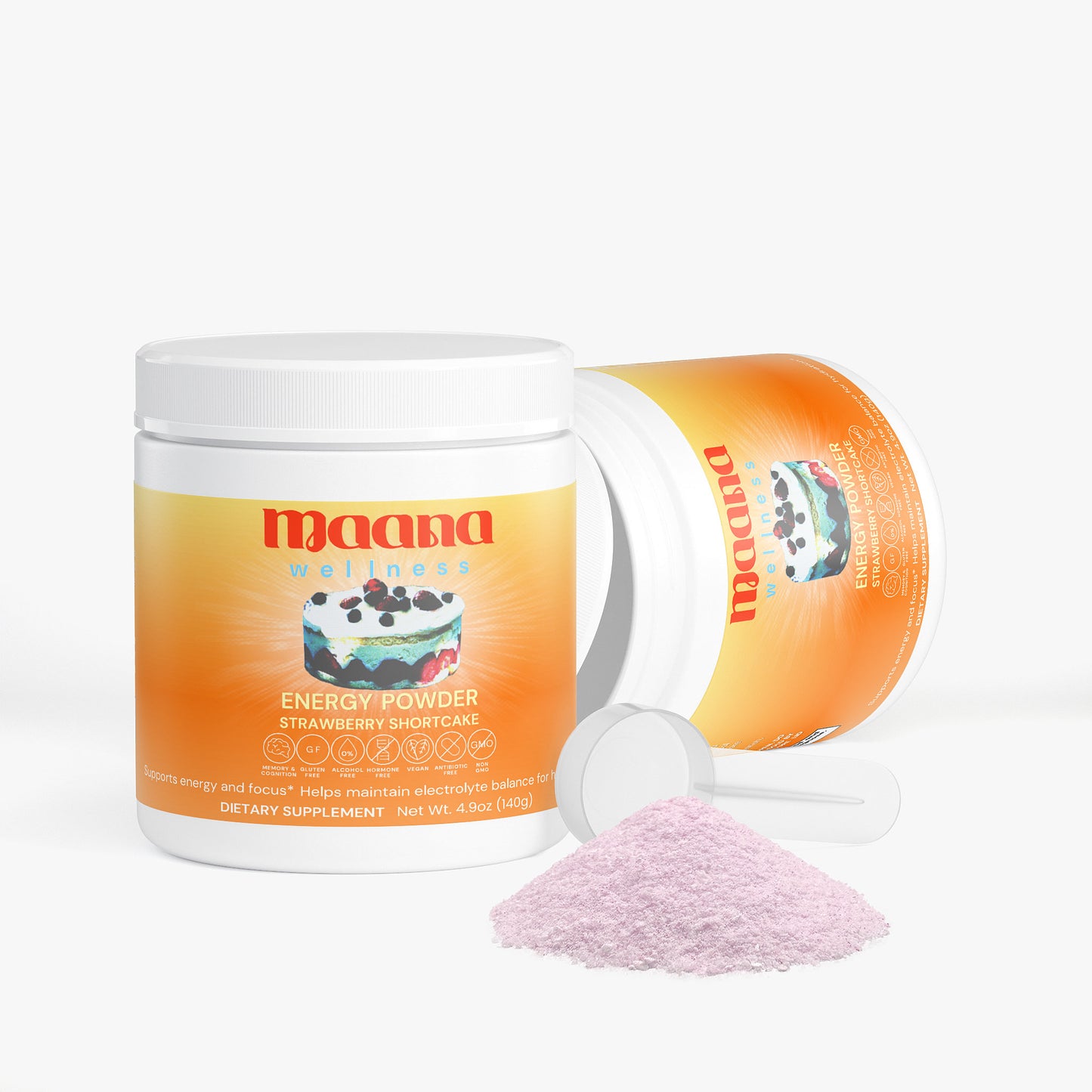Energy Powder (Strawberry Shortcake)